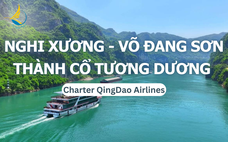 NGHI XƯƠNG - VÕ ĐANG SƠN - THÀNH CỔ TƯƠNG DƯƠNG <BR> (No Shop - Charter QingDao)
